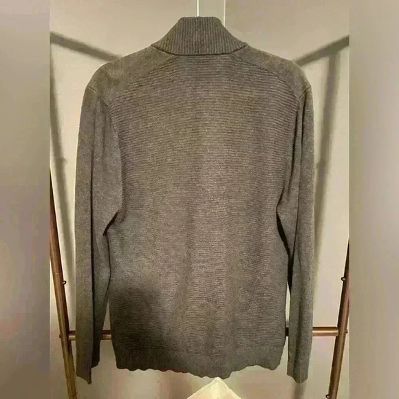 INC International Concepts Mens gray sweater like new size large - Picture 5 of 6